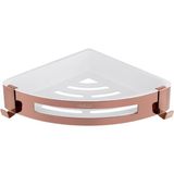 Venezia Köşe Banyo Rafı Sky Rose Gold - Altın