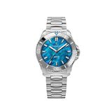 Venezianico 3121541c Nereide Tungsteno 39 Kurmalı Otomatik Gri Çelik Erkek Kol Saati - Mavi