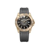 Venezianico 4521555-nereıde Bronzo Kurmalı Otomatik Gri Silikon Erkek Kol Saati