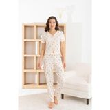 Venice Dream %100 Pamuk Minimal Desenli Kadın Pijama TakımıNefes Alabilir, Rahat Ev Giyim Seti