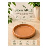 VENİV 18 cm Saksı Altlığı – Şık ve Pratik Çözüm