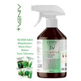 VENİV 3V Organiva %100 Organik Bitki Besini (500 ml) + 4’lü Yeşillik Tohum Seti– Doğal ve Güçlü Gelişim