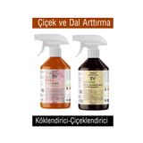 VENİV Çiçeklendirici&Köklendirici Bitki Besini 500+500 ml - 3V Viola & 3V Prooter