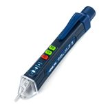 VENLAB Voltaj test cihazı, temassız gerilim dedektörü, devre test cihazı, çift aralıklı gerilim kesici, 12 V-1000 V/48 V-1000 V, alarmlı ve el fenerli, LCD ekranlı elektrikli test cihazı