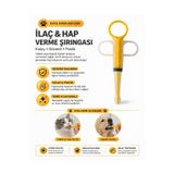 Venlora Kedi Köpek İlaç Verme Aparatı | Hap & Tablet Verme Şırıngası | Kolay Yutturma Pet İlacı Verme Aleti