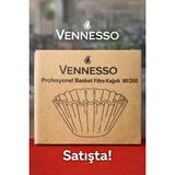 Vennesso Basket Tipi Kahve Filtre Kağıdı 90/250 250' Adet - Filtre Kahve - 250 Adet