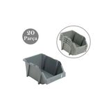 Venoa Dg20 Depo Raf Düzenleyici Parça Saklama Avadanlık Kutusu 20 Parça 250x160x120 Mm