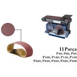 Venoa Promax Pm72501 Uyumlu Tezgah Bant Zımpara Kağıdı 11 Parça