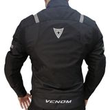 Venom Aır Racıng Dört Mevsim Korumalı Motosiklet Montu(Bir Beden Büyük Alınız) - 5XL