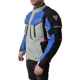 Venom Mavi Ceket Kopenhag Sürtünmeye Dayanıklı 3XL Yamaha YZF Uyumlu Koruma