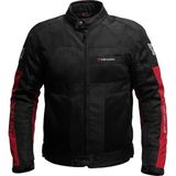 Venom Motosiklet Mont 4 Mevsim Dynamic V2 Grey-Red Motorcu Montu - 2XL - Çok Renkli
