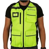 Venom Motosiklet Reflektör Yelek Neon Motorcu Reflektif Yeleği - XL - Sarı