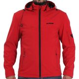 Venom Soft Shell Kapşonlu Motosiklet Montu Kırmızı M Beden ile Konfor ve Stil Sunuyor
