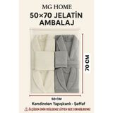 VENON 1 KG 50 X 70 Cm ❤️Şeffaf Jelatin Ambalaj Şeffaf Poşet Yapışkanlı Çeyiz Poşeti Bantlı Poşet OPP