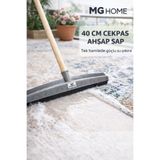 VENON 1 TAKIM⭐ MADİ⭐Yer Çekpas Çek Çek 40 Cm ⭐ AHŞAP SAPLI Yer Silecek Metal Sap Temizlik Seti Yersil