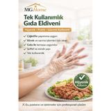 VENON 100 Adet Şeffaf Eldiven 🧡 Börekçi Eldiveni Kullan At Poşet Eldiven Hijyenik Eldiven 🧡