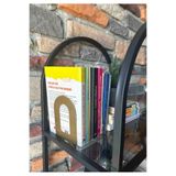 VENON 2 Adet ESKİTME MODERN || MAT GOLD ÖZEL SERİ Metal Kitap Desteği Kitap Tutucu Ev Ve Ofis Dekoratif Aksesuar Kitap Ayraç Dekoratif Masaüstü Kitaplık Düzenleyici Raf Kitap Dayanağı Çalışma Masası Kitap