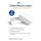 VENON 2 Adet ❤️Melamin Sünger ❤️Çizik Giderici Sünger❤️Duvar Temizleme Süngeri Silgi Sünger Sihirli Sünger