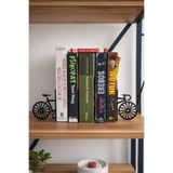 VENON 2 Adet SİYAH METAL BİSİKLET Kitap Tutucu-Kitaplık-Kitap Sabitleme Kitap Destek