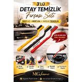 VENON 3.Lü Set 🌟Temizlik Fırçası 🌟Takım Derz Arası Fırcası 🌟Doğalgaz Temizleyici 🌟Cam Temizlik Ocak