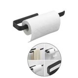 VENON El Rulo Havluluk, Siyah Havluluk Banyo Için Kendinden Yapışkanlı Havlu Askısı, Kağıt Havluluk