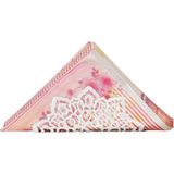 Venon Home Peçetelik Motif Beyaz