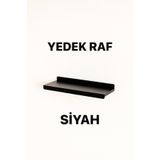VENON KENDİ RAFINI KENDİN YARAT Ayarlanabilir Dekoratif Duvar Rafı 60 Cm YEDEK RAF SİYAH