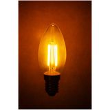 VENON LED FILAMENT MUM AMPUL E-14 C-35 4 WATT 2700K GÜNIŞIĞI Led Ampul