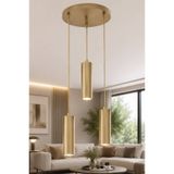 VENON LOREX 3.LÜ SARKIT || FULL ESKİTME YUVARLAK TEPSİ AVİZE ||| Sıvama Modern LED Spot Lamba || GU10 Uyumlu GÜNIŞIĞI AMPUL DAHİLDİR || Spot Avize Modelleri Spot Aydınlatma Sarkıt Avize Modelleri