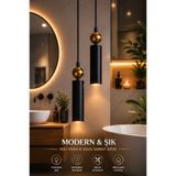 VENON Noir 2.Li Sarkıt Siyah-Eskitme Toplu⭐Metal Tavan Sarkıt Modern Avize GÜNIŞIĞI LED AMPUL DAHİLDİR || Spot 2.Lİ Avize Modelleri Sarkıt Avize Lamba Modelleri GU10 AVİZE SPOT AYDINLATMA METAL AVİZE