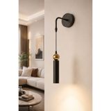 VENON NOİR APLİK SİYAH - ESKİTME METAL GÖVDE || TOP ESKİTME || Duvar Aydınlatma || GÜNIŞIĞI LED AMPUL DAHİLDİR || Spot Aplik Modelleri Spot Aydınlatma Duvar Lambası Ayna Yanı Salon Aplik Modelleri