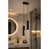 VENON Silva 2.Li Sarkıt SİYAH ⭐Dekoratif Metal Tavan Sarkıt Modern Avize || GÜNIŞIĞI LED AMPUL DAHİLDİR