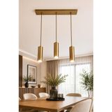 VENON SİLVA 3.LÜ DİKDÖRTGEN SIRALI ESKİTME AVİZE || Dekoratif Metal Tavan Sarkıt Modern Avize || GÜNIŞIĞI LED AMPUL DAHİLDİR || Spot Avize Modelleri GU10 Avize Spot Aydınlatma Sarkıt Avize || 50 CM