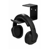 VENON SİYAH KULAKLIK TUTUCU || Kulaklık Standı Büyük Boy Ve Küçük Boy Kulaklık Uyumlu Bilgisayar Masası Aksesuar 10 x 6 x 4 cm 🎧 Sıra Askısı Okul Masası Çanta Tutucu