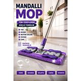 VENON Violet Purple || 1 Adet Yedek Bez Hediyeli || Mandallı Mop Yer Mopu Fayans Duvar Yüzey Temizlik Mikrofiber Mop || İSTEDİĞİN BEZİ TAK KULLAN || Teleskopik Saplı Kıskaçlı Cam Mikrofiber || Temizlik