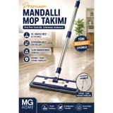 VENON Yengeç Mop ❤️ Premium Mandallı Mop ❤️ % 100 Mikrofiber Havlu Temizlik Seti Duvar Zemin Temizlik Yeni Nesil Dayanıklı Mandallı Mop Ev Silme Temizlik Kıskaçlı Mop Yer Silme Mopu Duvar Yüzey Temizlik Set