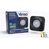 Venso Sensörlü Basamak Armatürü 3W 3000K - Siyah