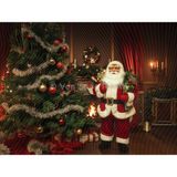 Venspor Noel Baba ve Çam Ağacı Temalı 200 x 150 cm Stüdyo Fonu Arka Plan