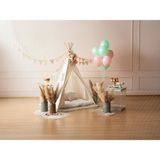 Venspor Pastel ve Bohem Çadır Temalı Stüdyo Fonu - 200X150CM Arka Plan