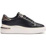 Ventes Kadın Günlük Kalın Taban Sneakers Spor Ayakkabı - Siyah