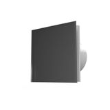 Venteurope Eon 100 Bd – 10 cm Tuvalet ve Banyo Kapaklı Damperli Aspiratör Fanı-Siyah