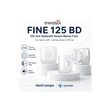 Venteurope Fine 125 BD – 12.5’luk Sessiz Banyo ve Tuvalet Aspiratörü – Yüksek Emişli Havalandırma