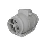 VentEurope Monsoon 125 2sp Beyaz Karışık Akışlı Aksiyal Kanal Tipi Fan 125 mm Tek Parça Su Geçirmez - Belirtilmemiş