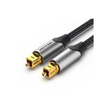 Vention Hi-Fi Dijital Optik Ses Kablosu Örgülü Soundbar Tv Amfi Toslink 2M (Bav)