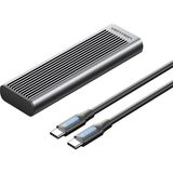 Vention M.2 Nvme SSD Kutusu Alüminyum Alaşım 10 Gbps USB 3,1 Gen 2 Type-C Soğutuculu - Gri (Kpk)