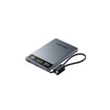 Vention Ultra Slim Serisi 5000Mah Manyetik Kablosuz Powerbank 15W Tft Ekranlı Magsafe'Li Taşınabilir Şarj Aleti