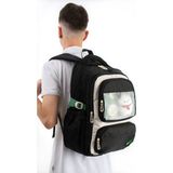 Ventis Qualty – Okul Çantası Su Geçirmez Klinkır Kumaş Unisex Sırt Çantası Model (1g) - Siyah
