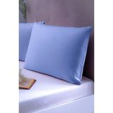 Ventisette 2'li Kapaklı Yastık KILIFI 50 x 70 cm - 50X70 - Mavi