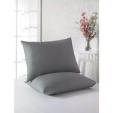 Ventisette 50x70 cm Fermuarlı Yastık Kılıfı Antrasit Renk Yumuşak Pamuk ile Uzun Süreli Kullanım - 50 x 70 cm