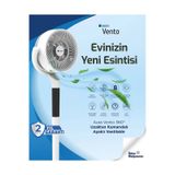 Vento 360 Uzaktan Kumandalı Ayaklı Vantilatör